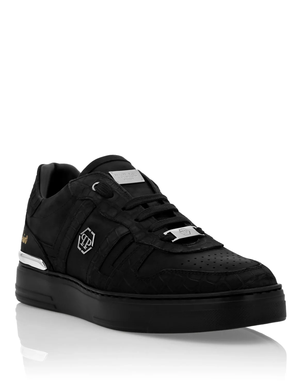 Nubuck Low Top Sneakers Cocco, цвет: Черный