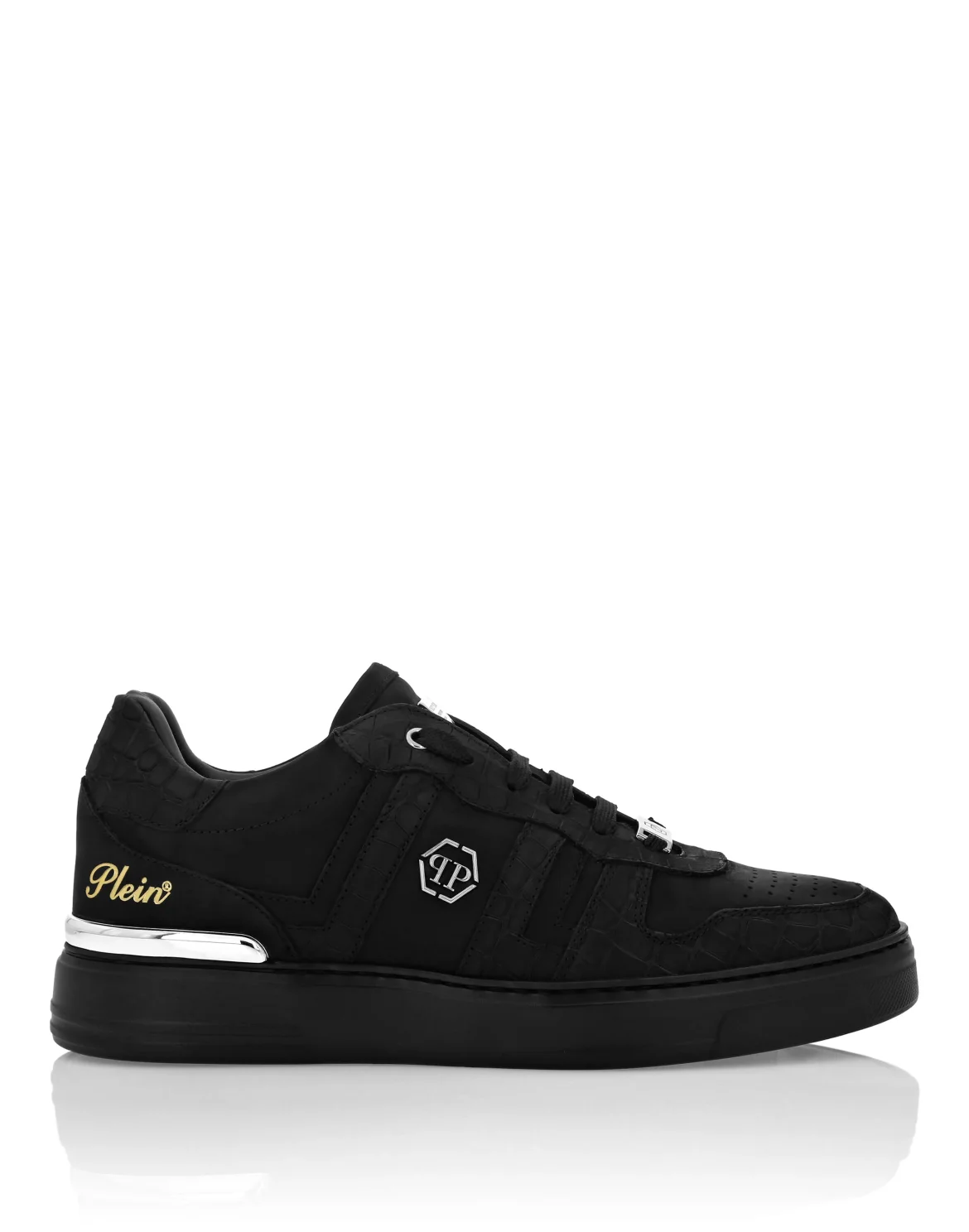 Nubuck Low Top Sneakers Cocco, цвет: Черный