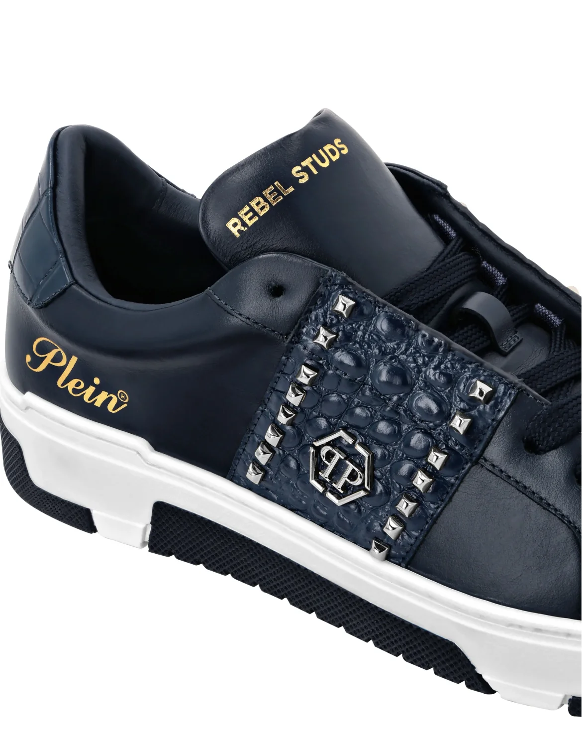 Low Top Sneakers Mix Strass Cocco, цвет: Синий