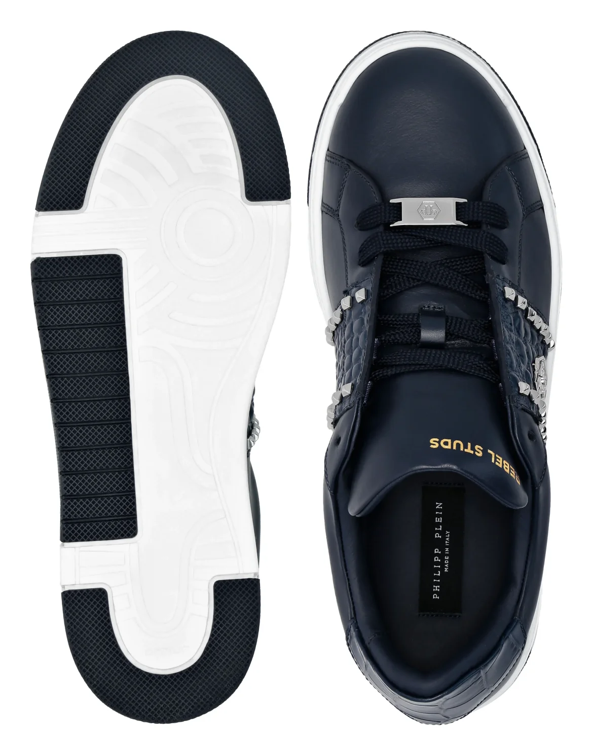 Low Top Sneakers Mix Strass Cocco, цвет: Синий