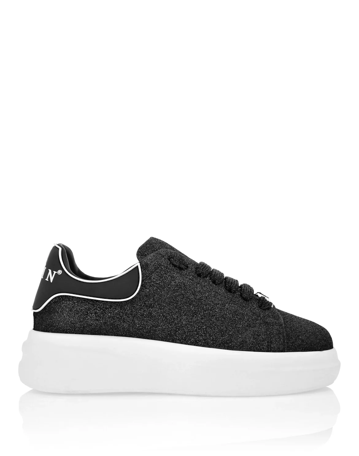 Megastar Glitter Sneakers, цвет: Черный