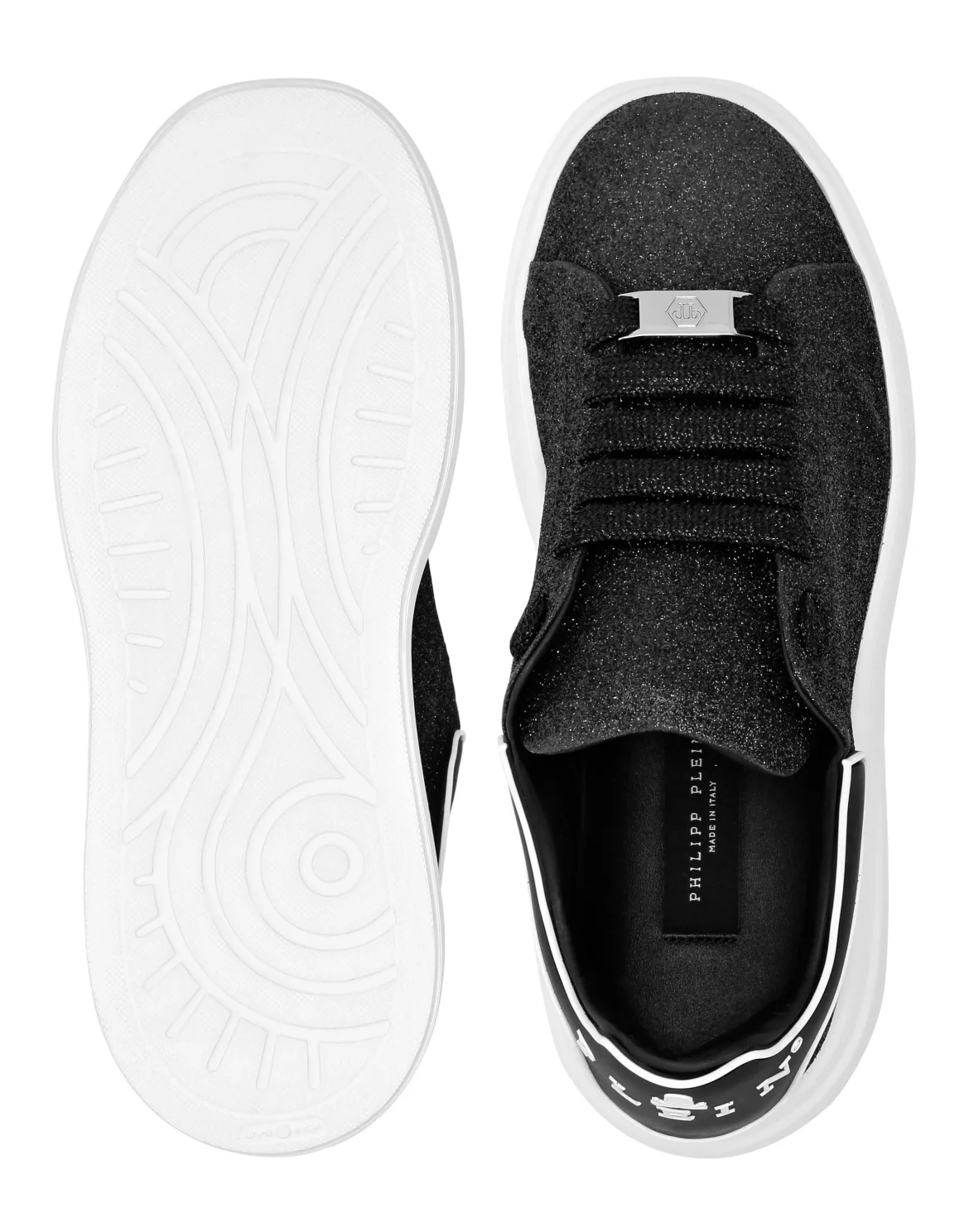 Megastar Glitter Sneakers, цвет: Черный