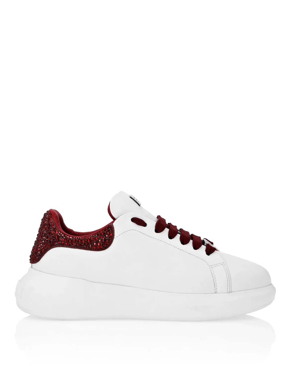 Low Top Sneakers Mix Strass, цвет: Красный