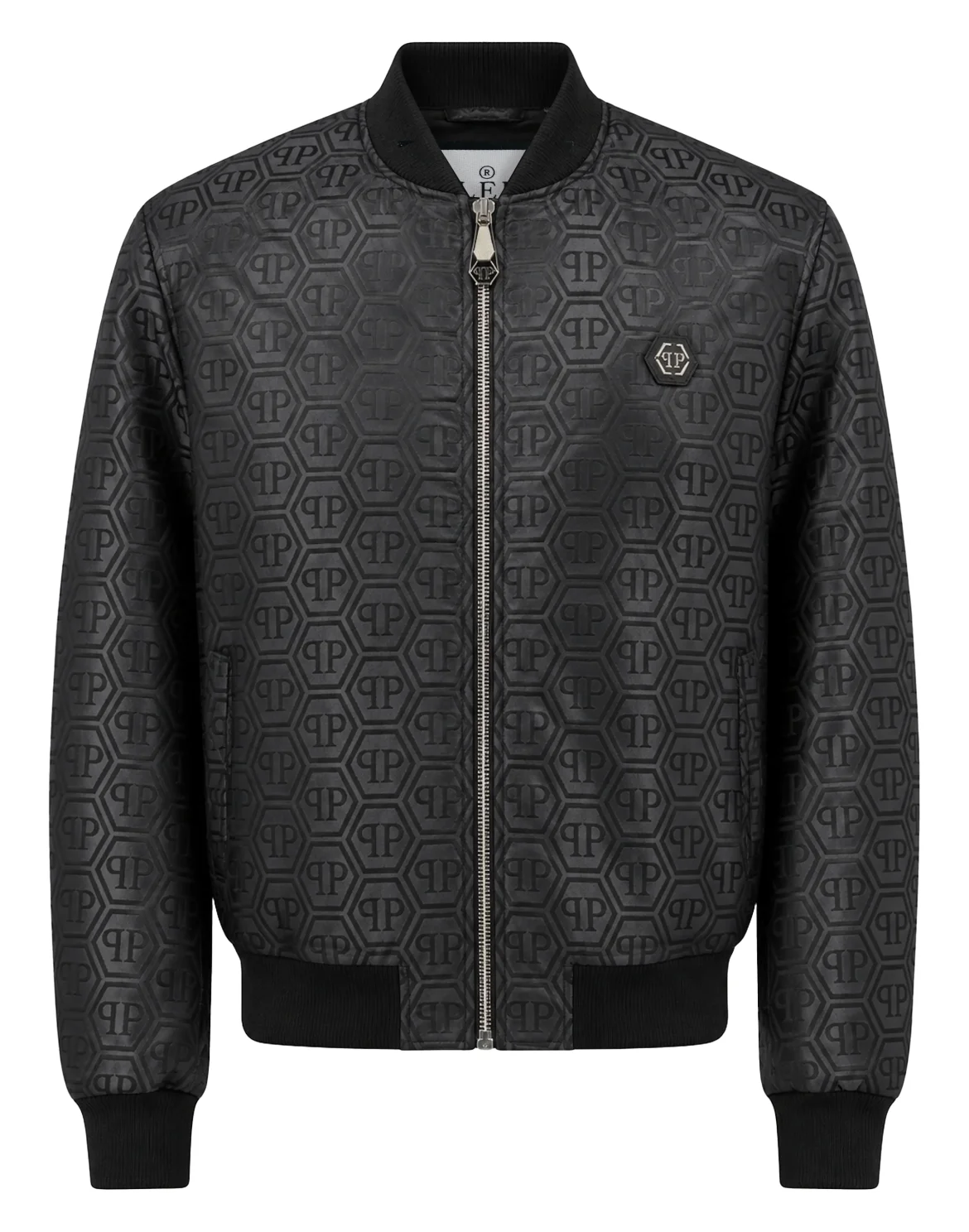 Nylon Bomber Jacquard Monogram, цвет: Черный