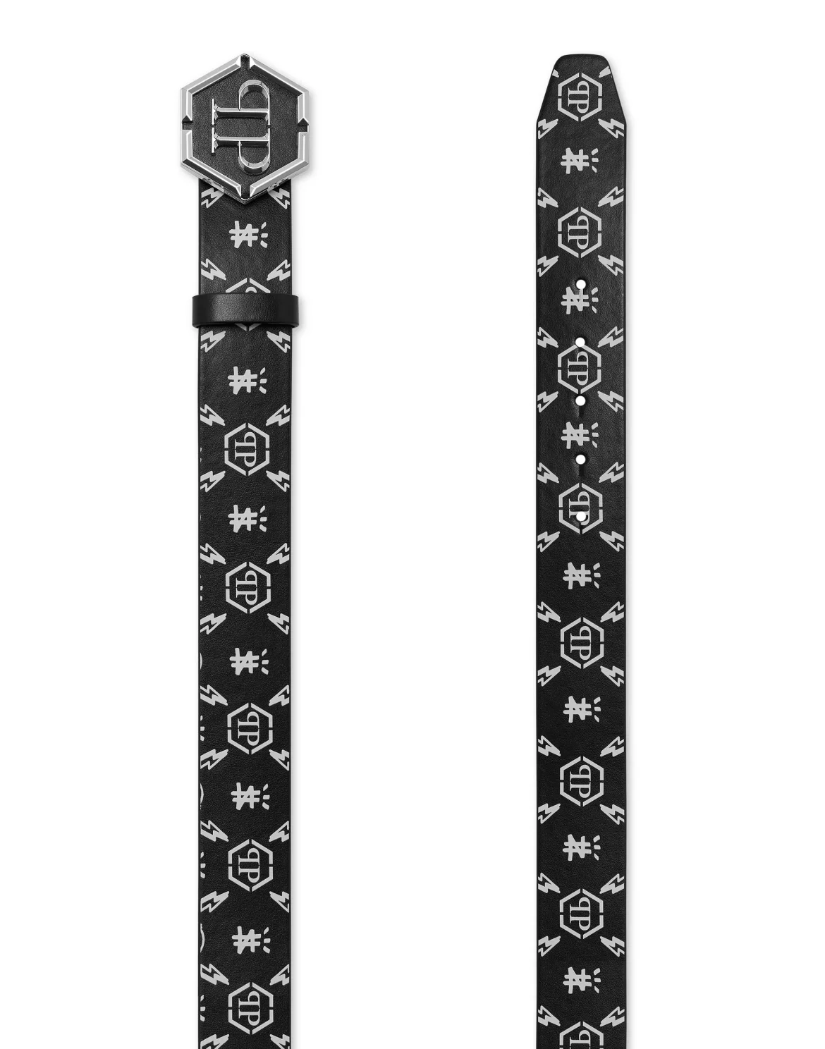 Belt hexagon PP Monogram, цвет: Черный