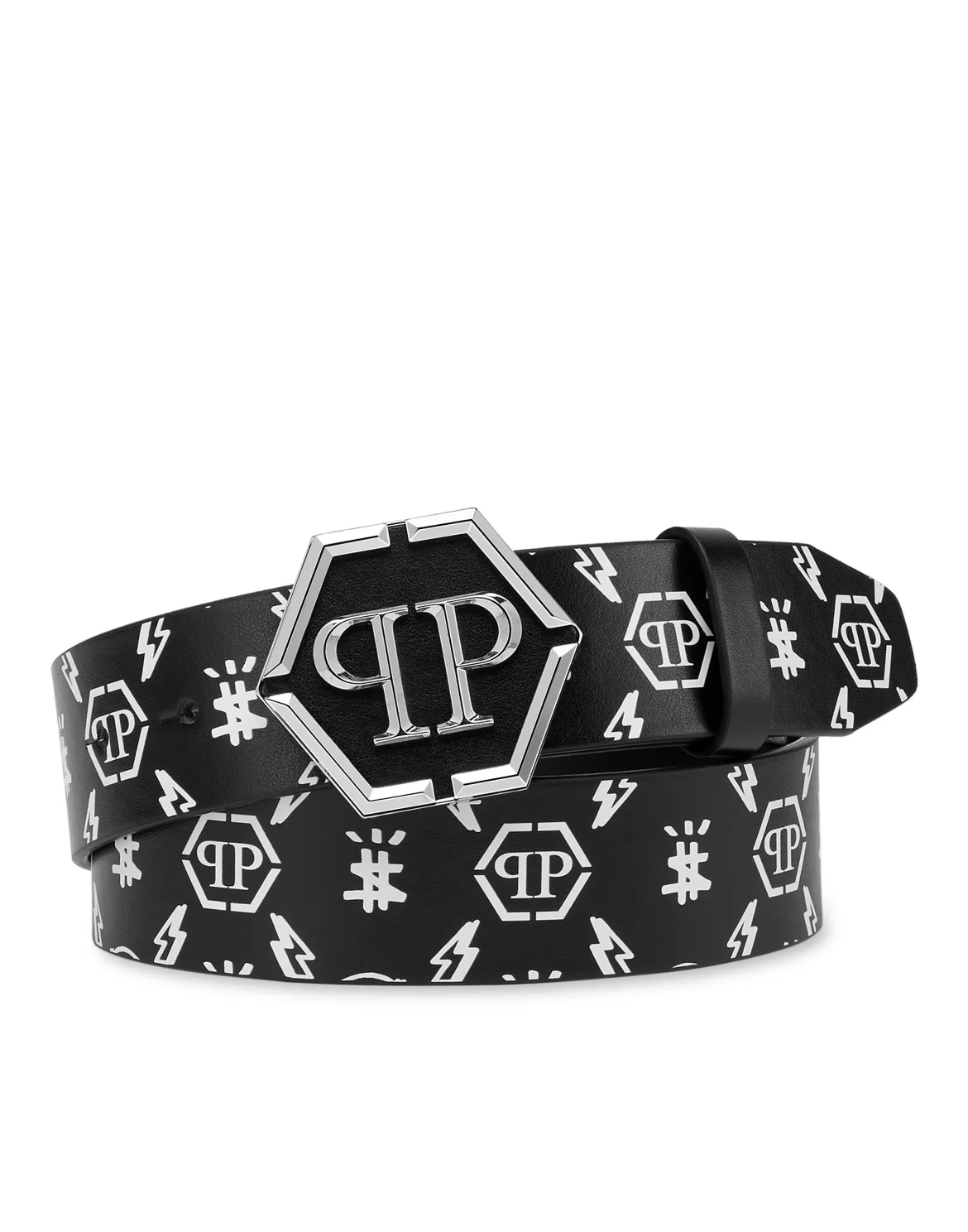 Belt hexagon PP Monogram, цвет: Черный