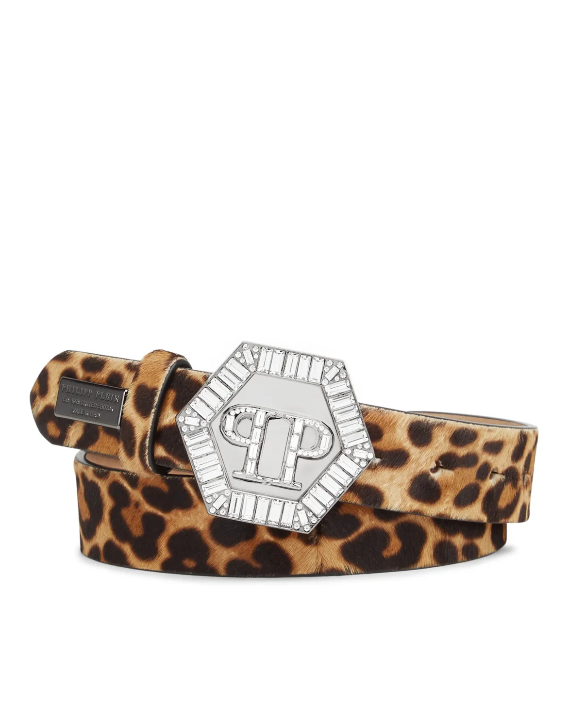 Belt stones hexagon Leopard, цвет: Леопард