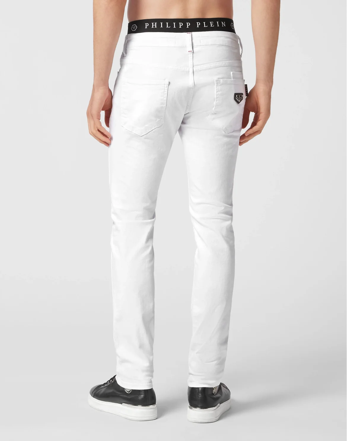 Denim Trousers Super Straight Cut Basic, цвет: Белый