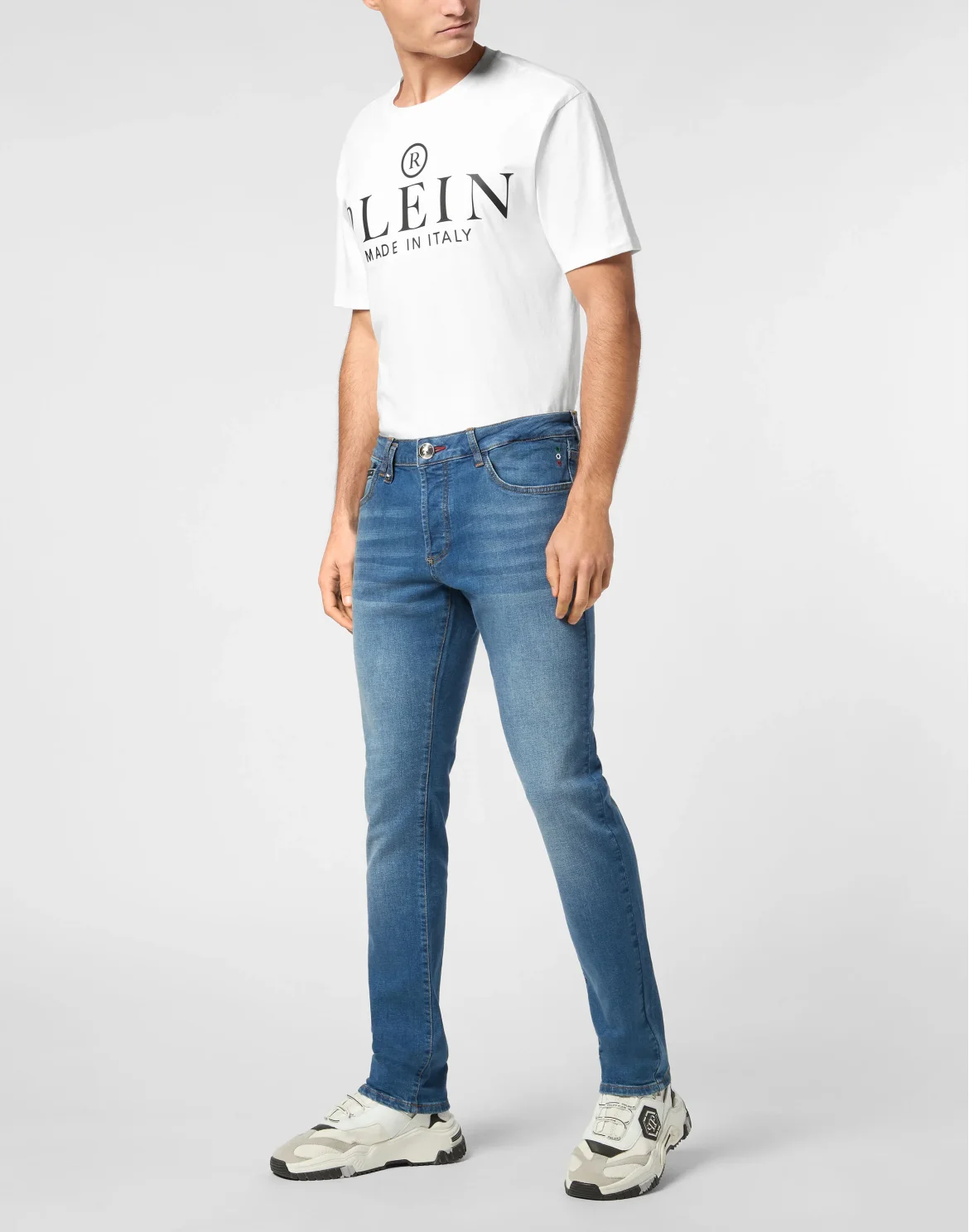 Denim Trousers Super Straight Cut Basic, цвет: Синий