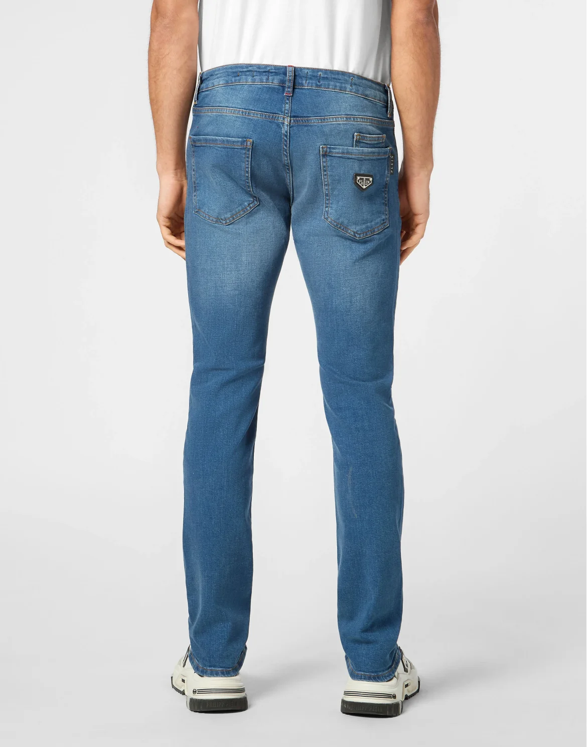 Denim Trousers Super Straight Cut Basic, цвет: Синий
