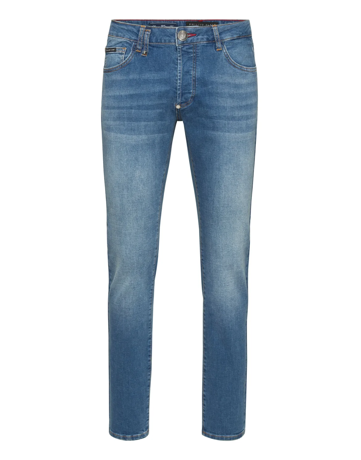 Denim Trousers Super Straight Cut Basic, цвет: Синий