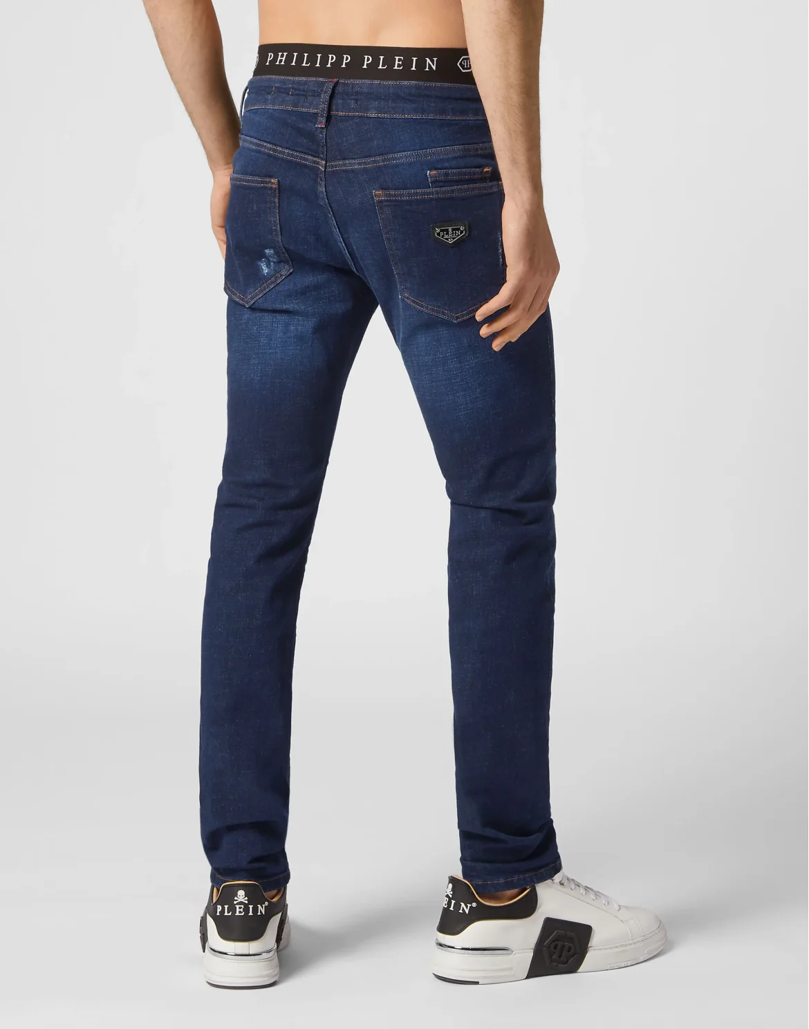 Denim Trousers Super Straight Cut Basic, цвет: Синий