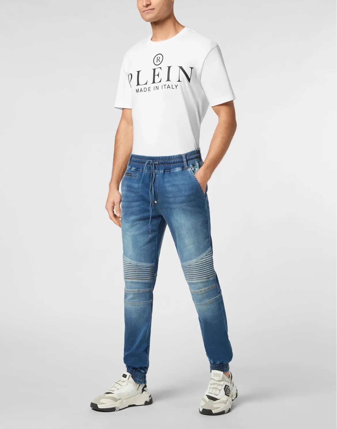 Denim Jogging Trousers Basic, цвет: Синий