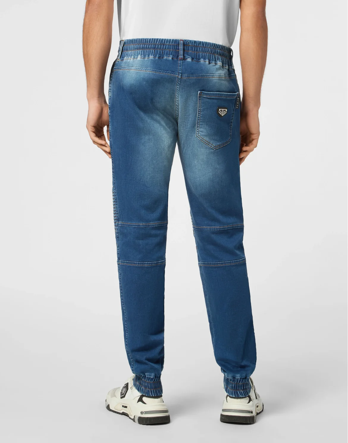 Denim Jogging Trousers Basic, цвет: Синий