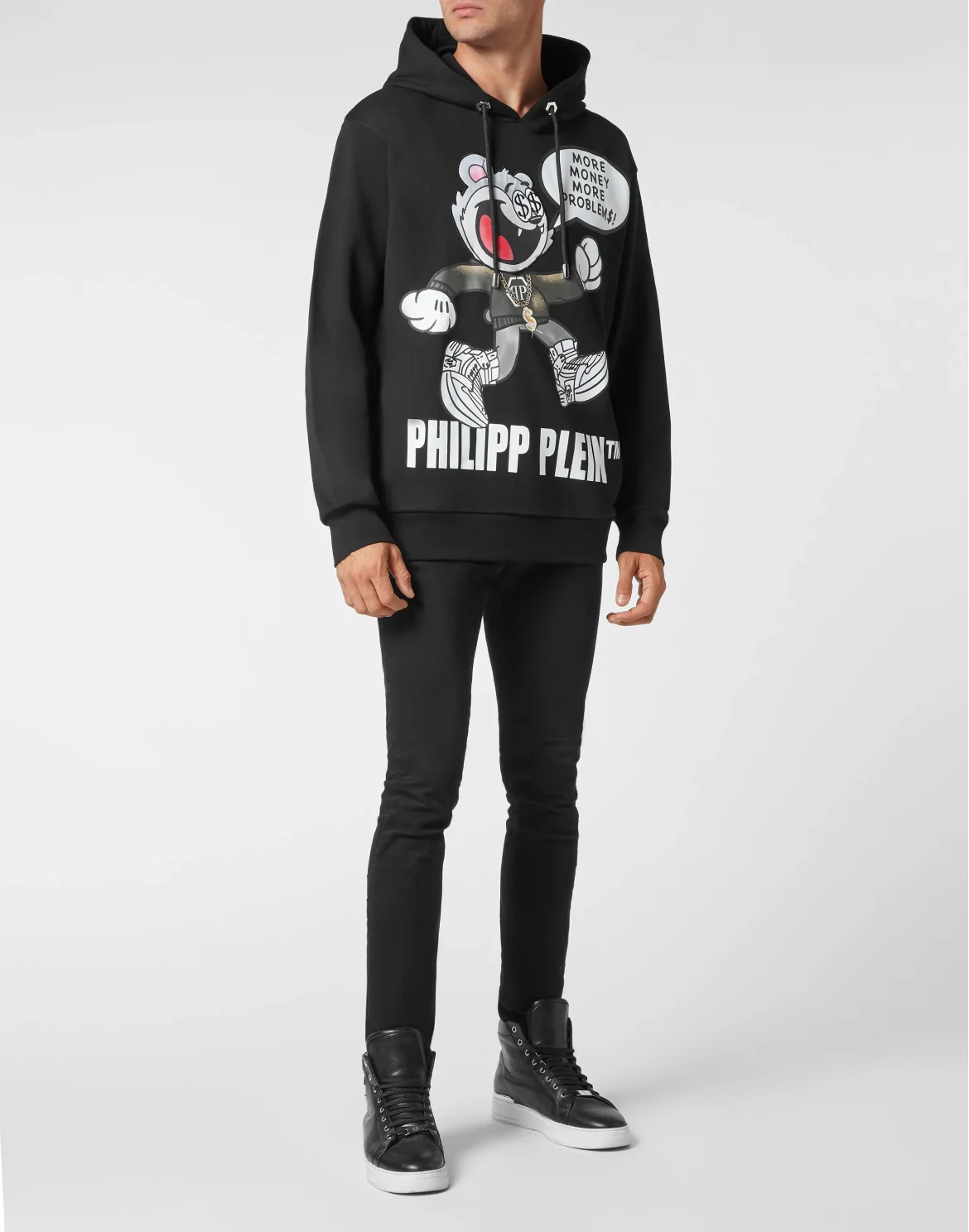 Hoodie sweatshirt Flock Money, цвет: Черный