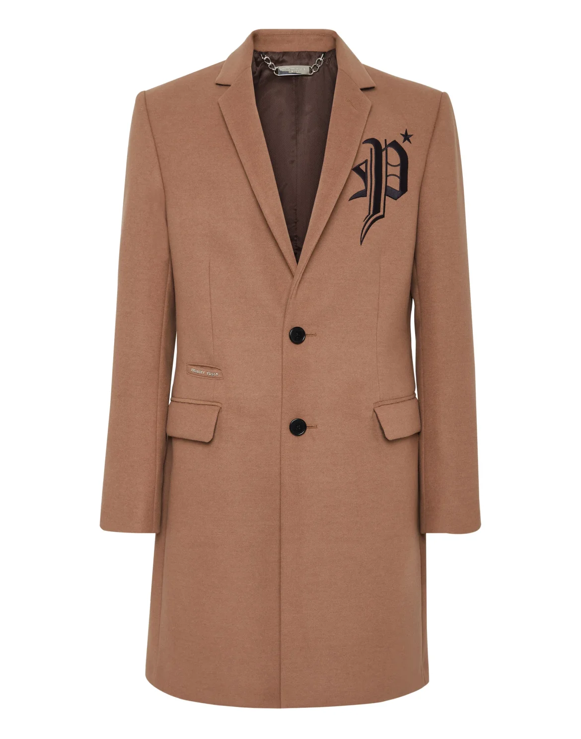 Coat Long "Gothic P" Gothic Plein, цвет: Бежевый
