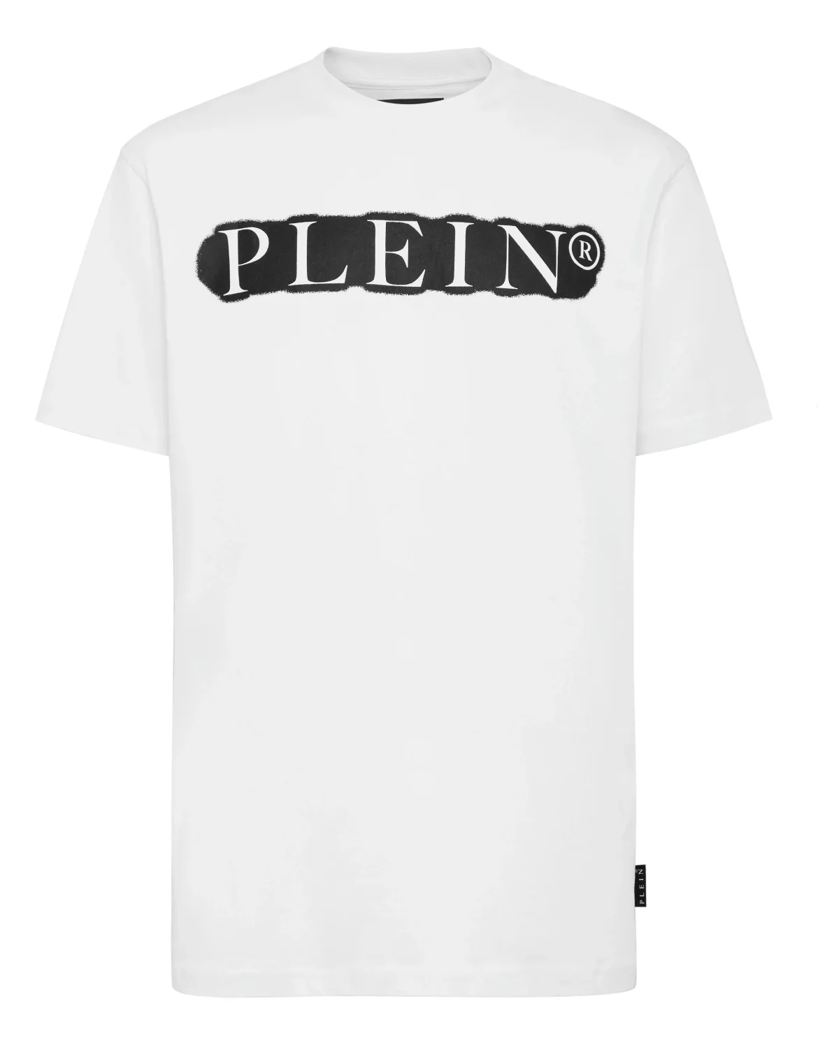 T-shirt Round Neck SS Spray Effect Print Philipp Plein TM, цвет: Белый