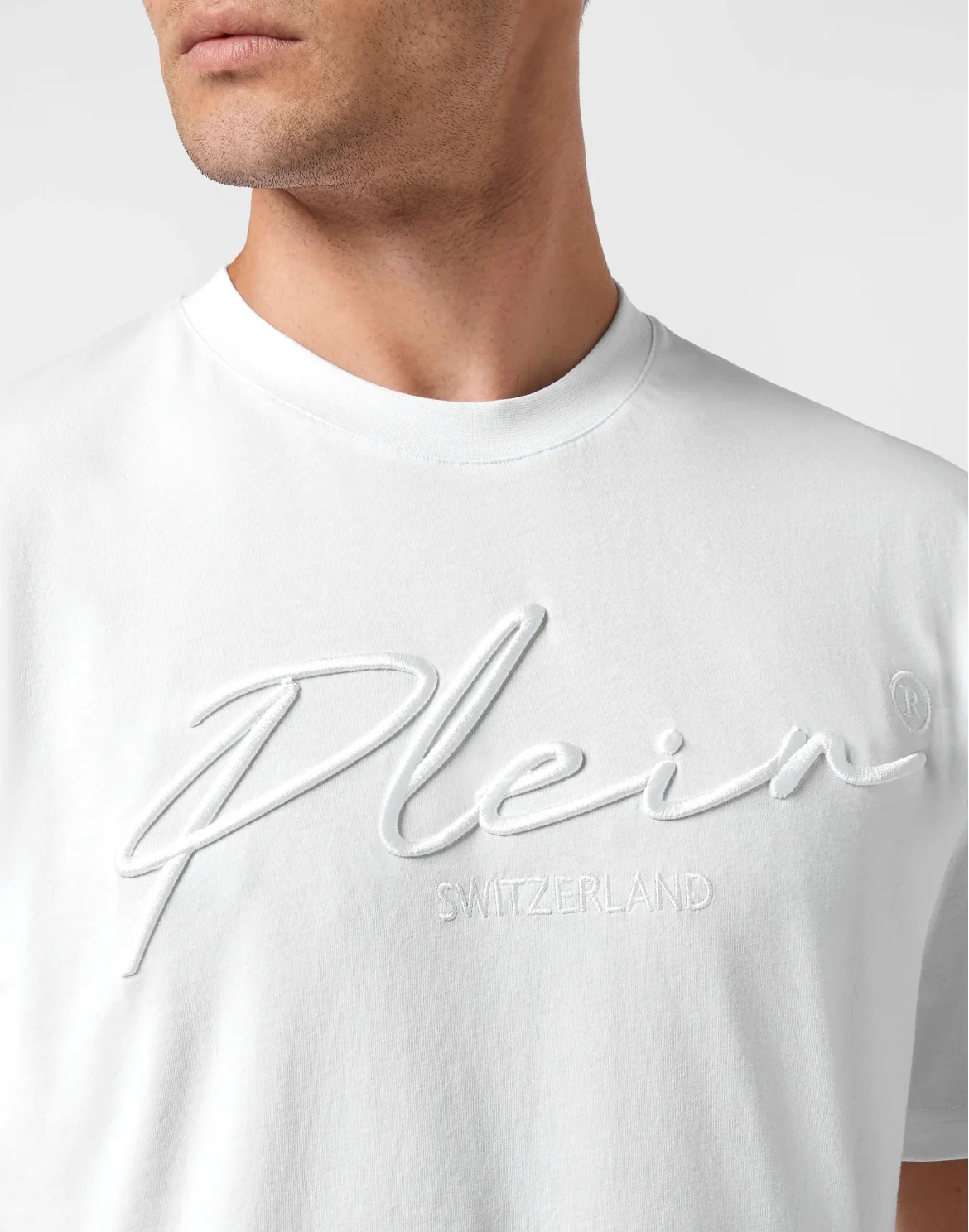 T-shirt Round Neck SS Signature, цвет: Белый