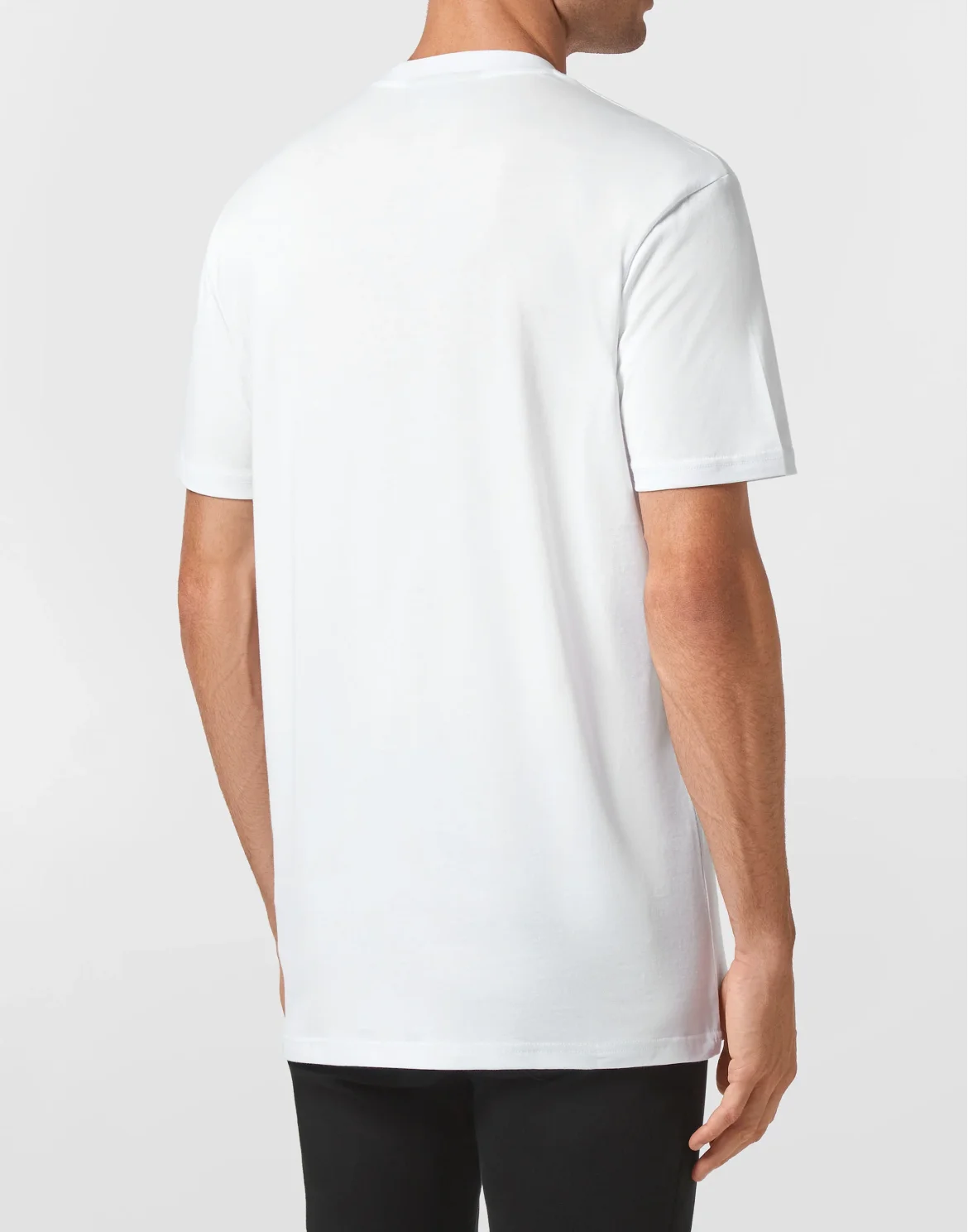 T-shirt Round Neck SS Signature, цвет: Белый