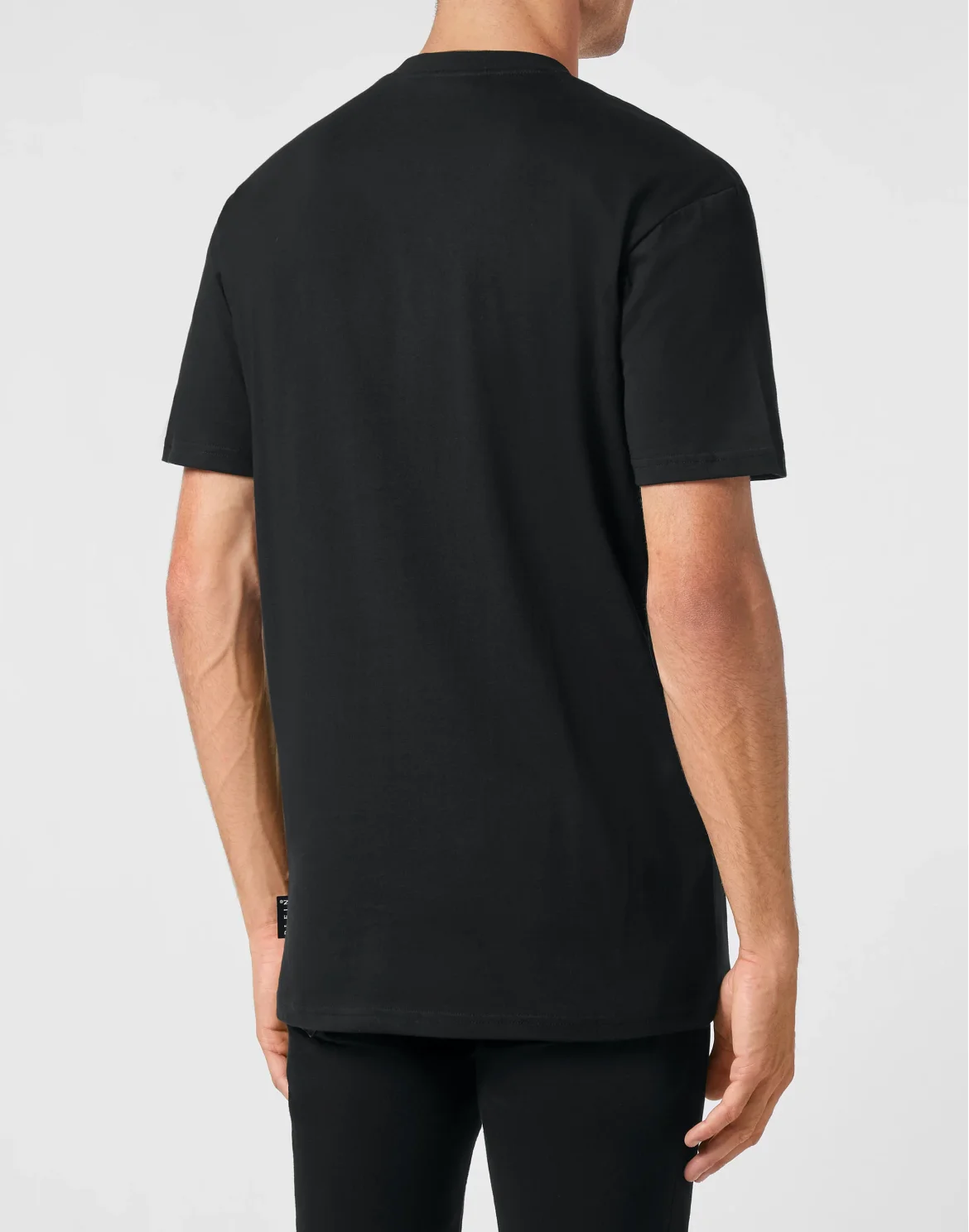 T-shirt Round Neck SS Signature, цвет: Черный
