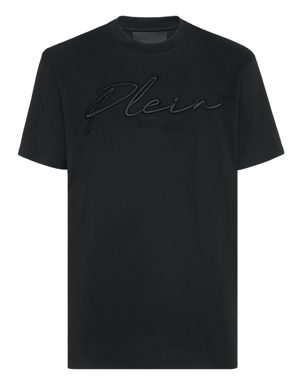 T-shirt Round Neck SS Signature, цвет: Черный