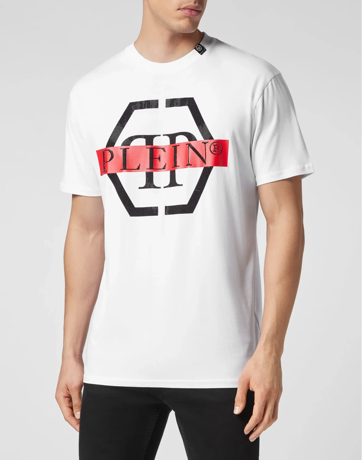 T-shirt Round Neck SS Hexagon, цвет: Белый