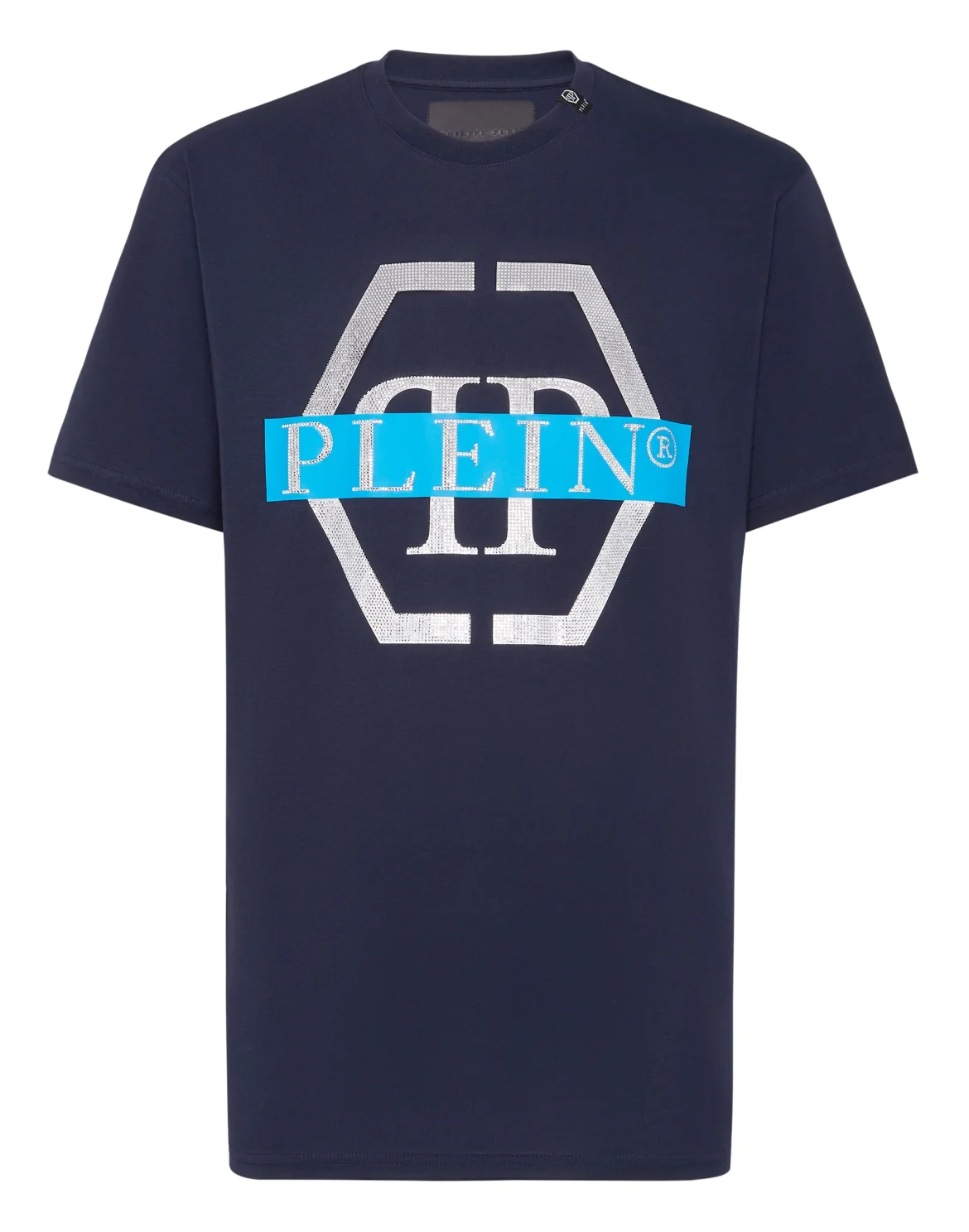 T-shirt Round Neck SS Hexagon, цвет: Синий