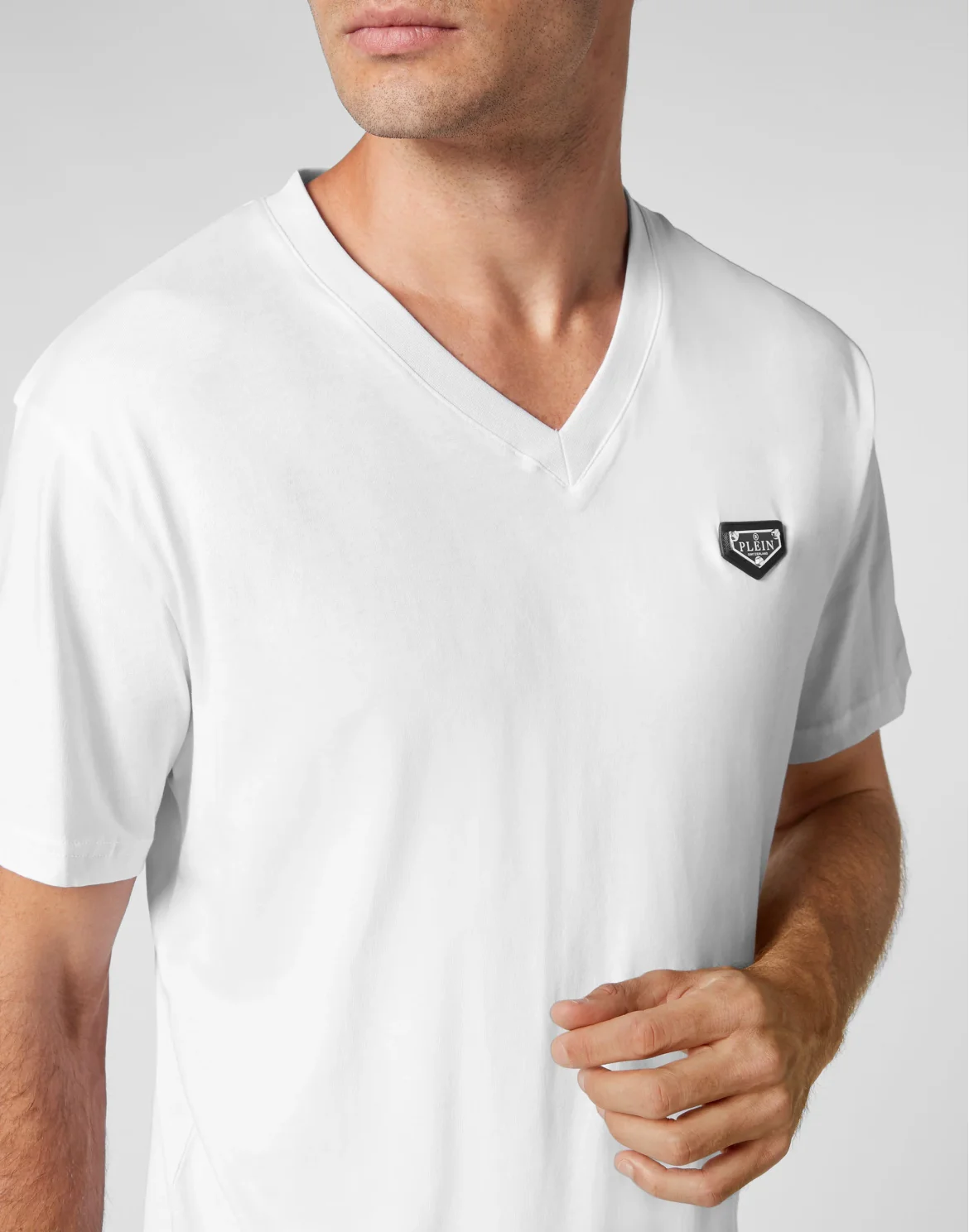 T-shirt V-Neck SS, цвет: Белый