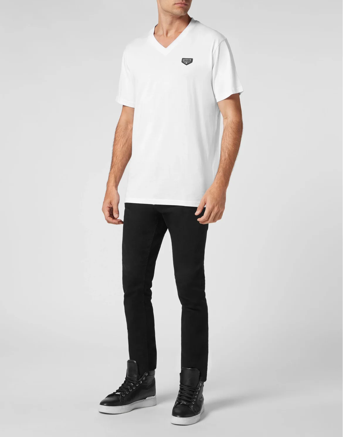 T-shirt V-Neck SS, цвет: Белый