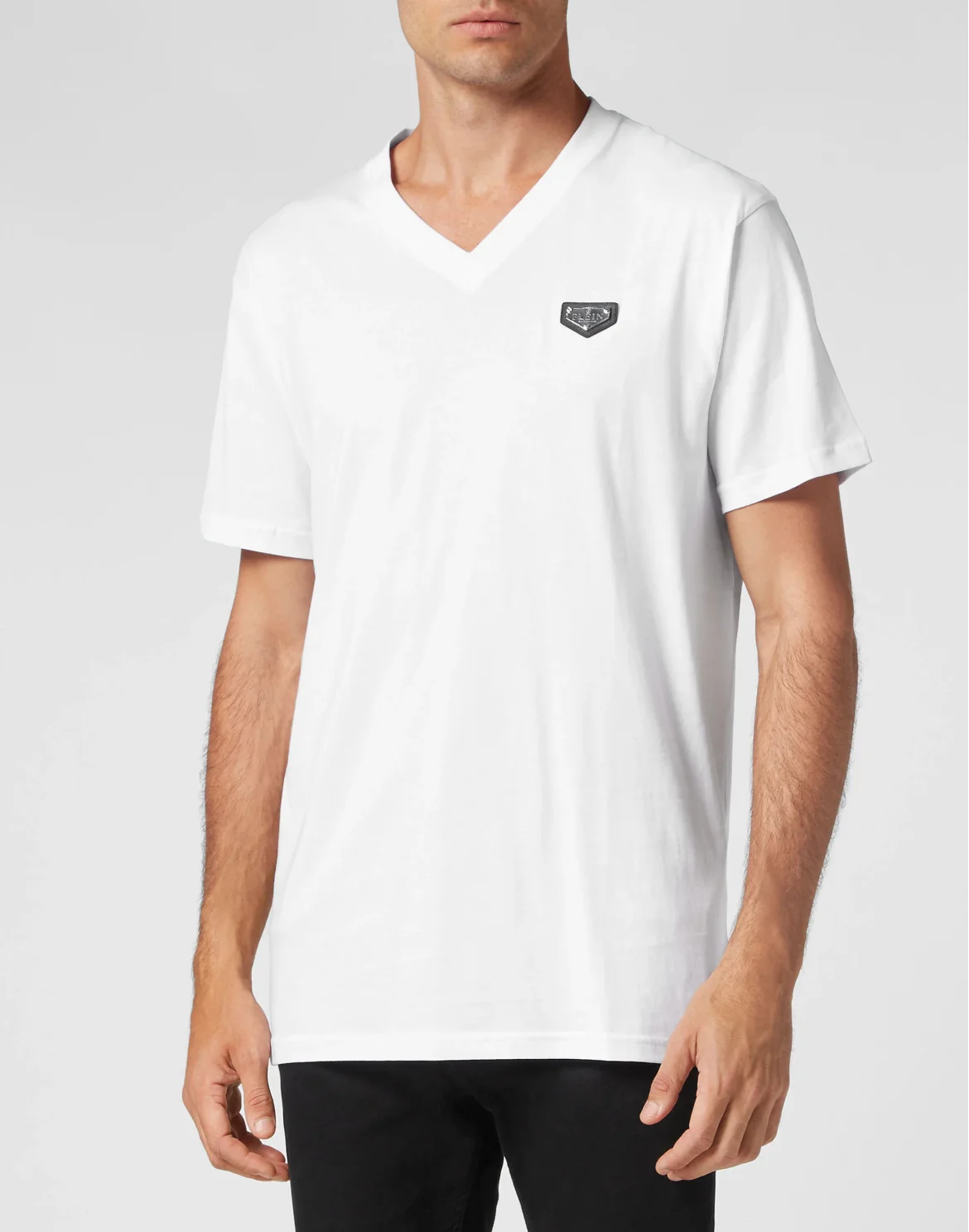 T-shirt V-Neck SS, цвет: Белый