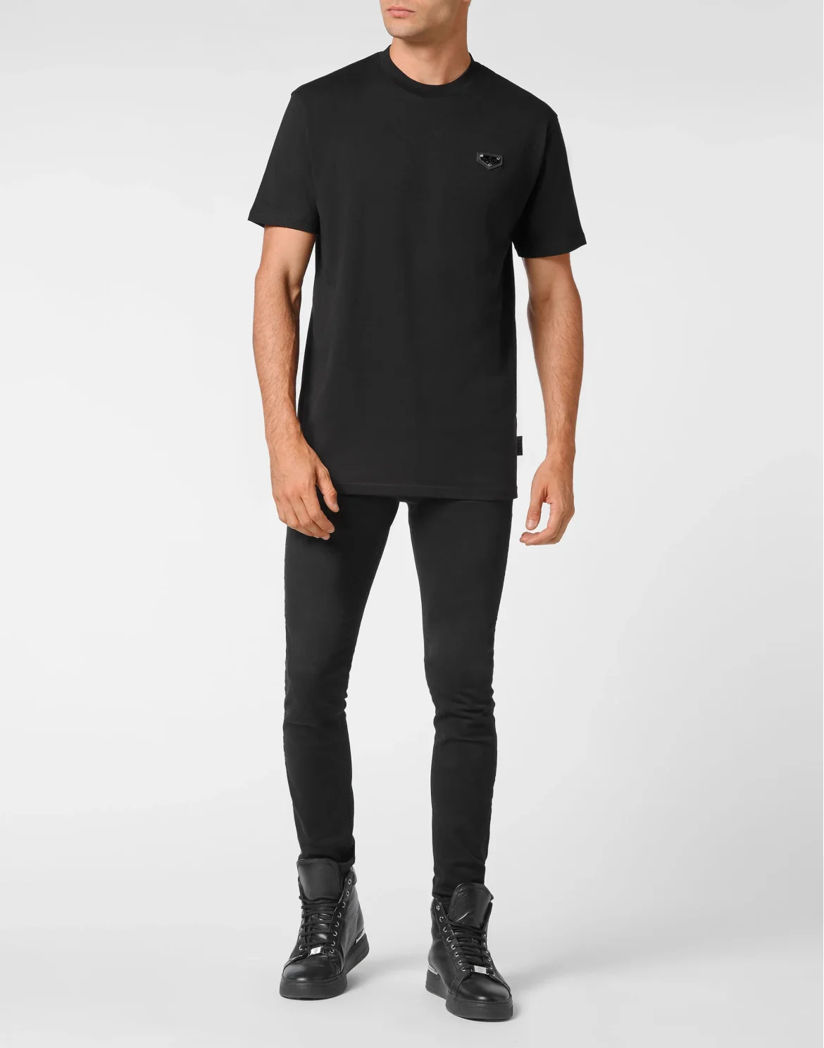 T-shirt Round Neck SS, цвет: Черный