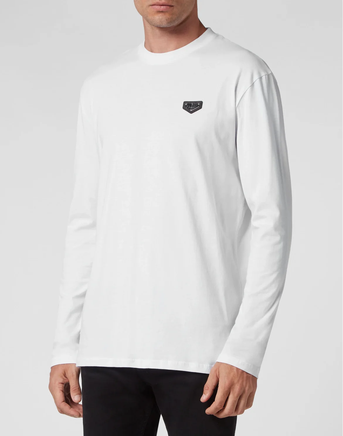 T-shirt Round Neck LS, цвет: Белый