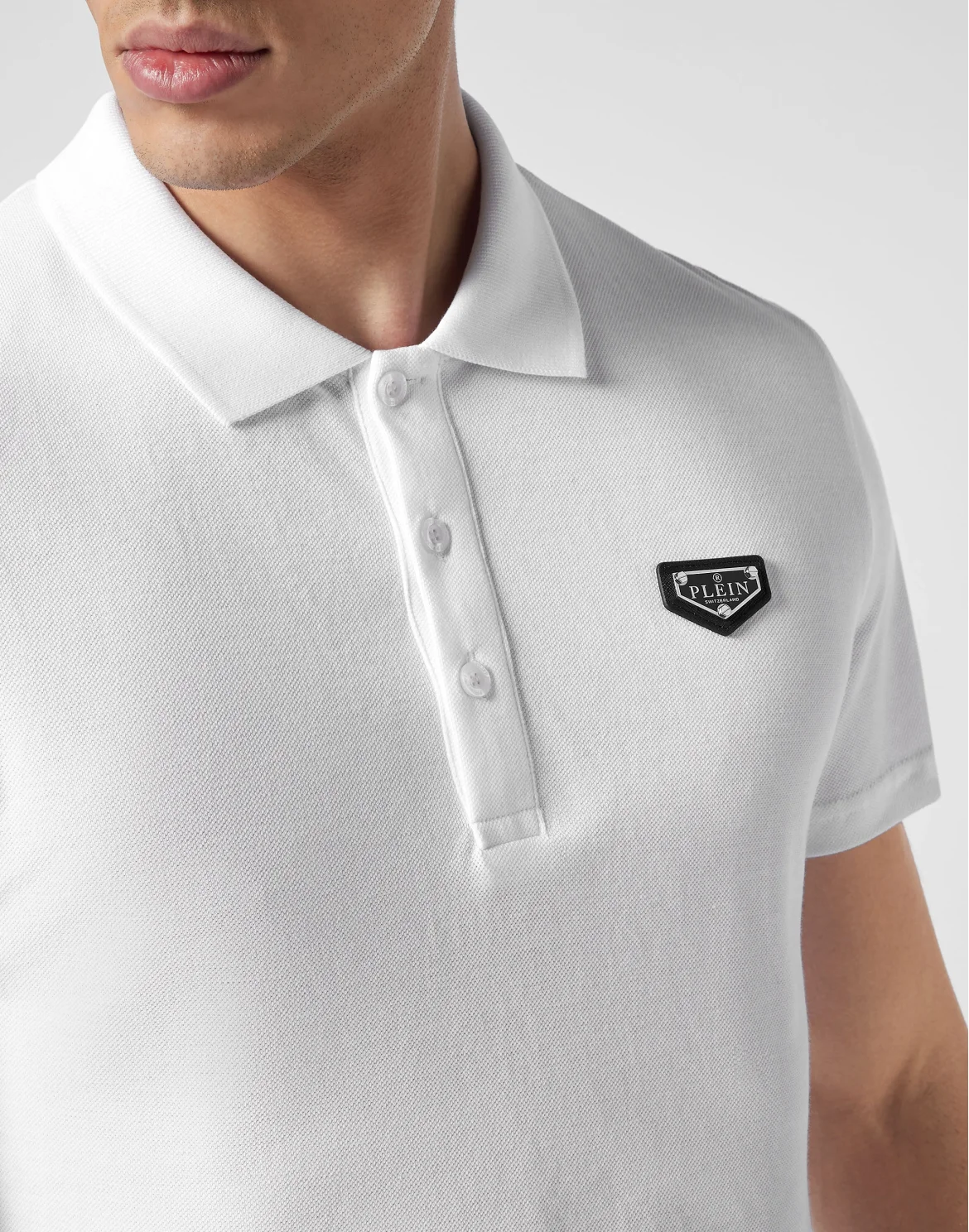 Slim Fit Polo shirt SS, цвет: Белый