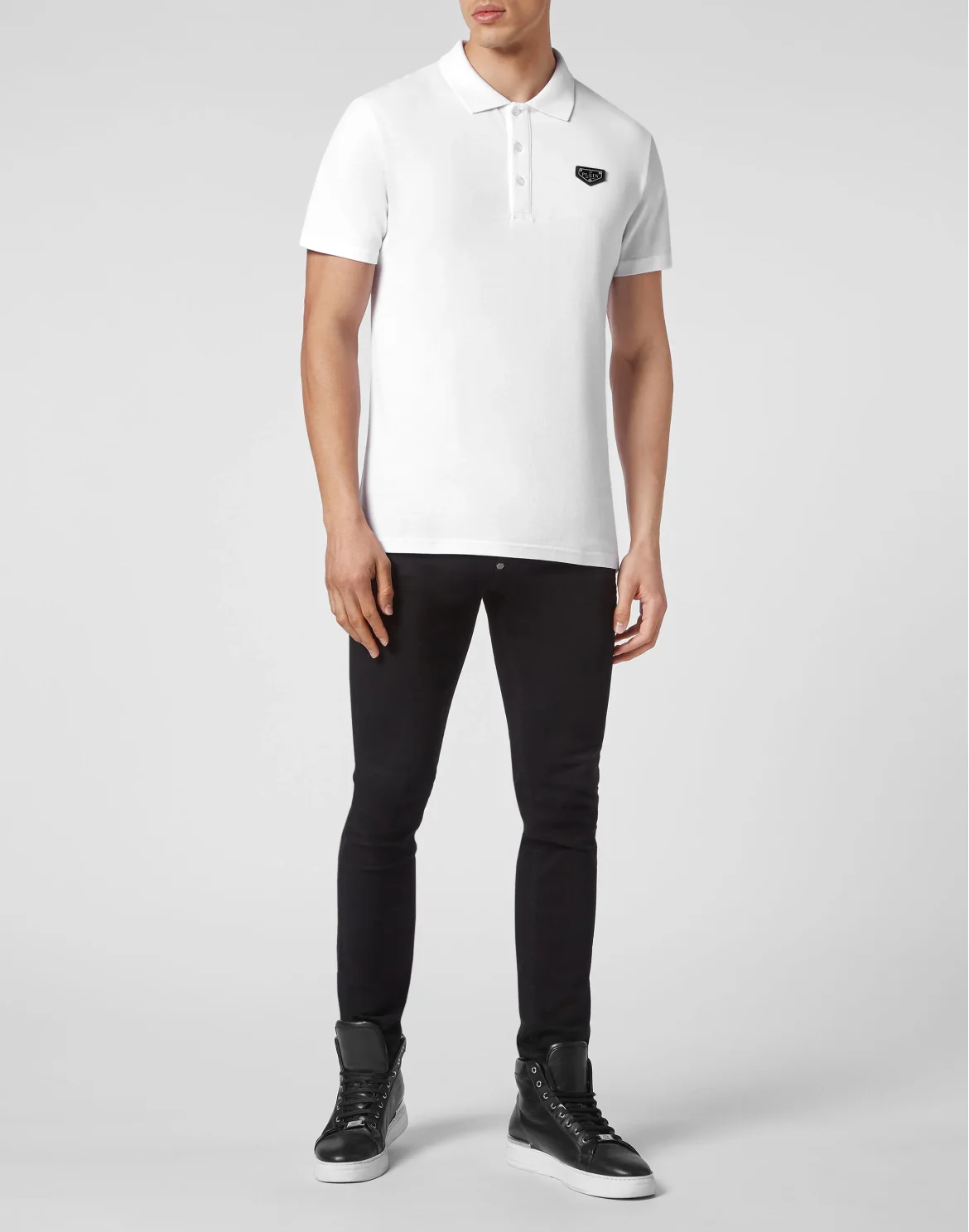 Slim Fit Polo shirt SS, цвет: Белый