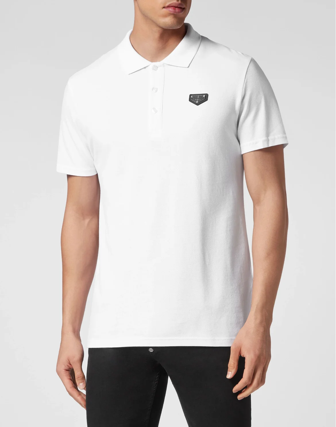 Slim Fit Polo shirt SS, цвет: Белый