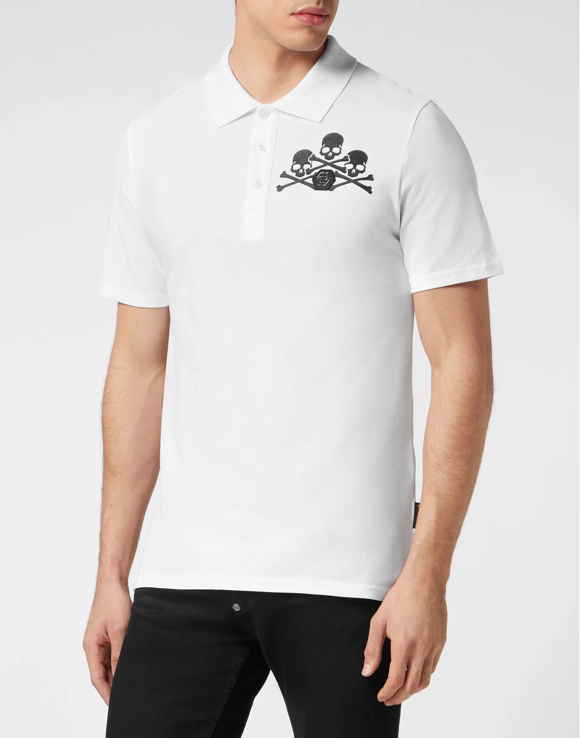 Polo shirt SS Skull, цвет: Белый