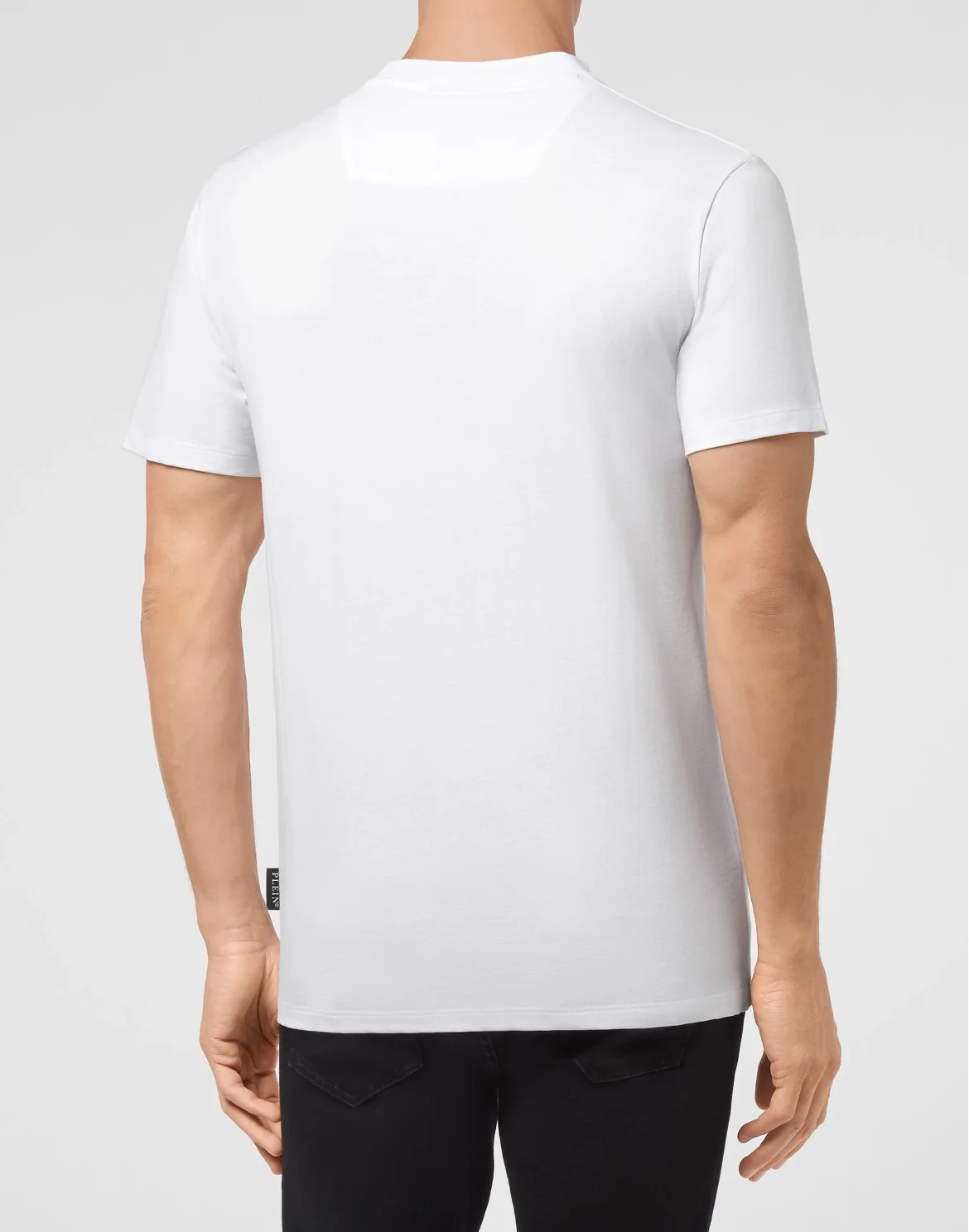 T-shirt Round Neck SS print Skull, цвет: Белый