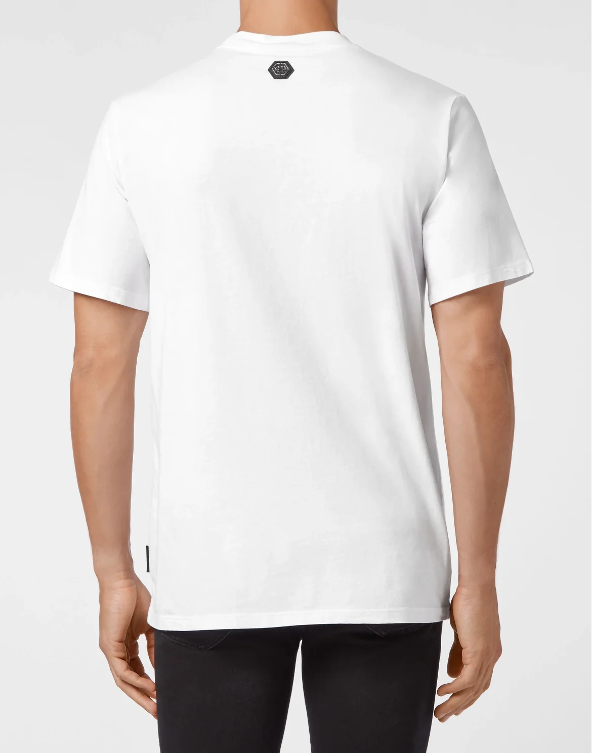 T-shirt Round Neck SS Skeleton, цвет: Белый