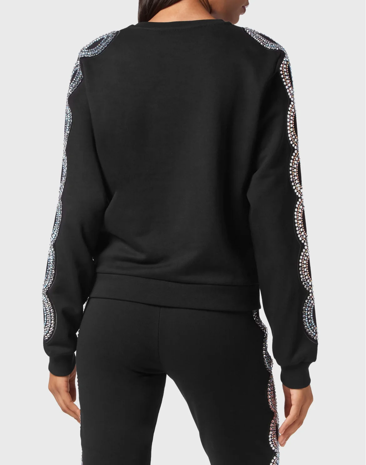 Sweatshirt LS Crystal Cable, цвет: Черный