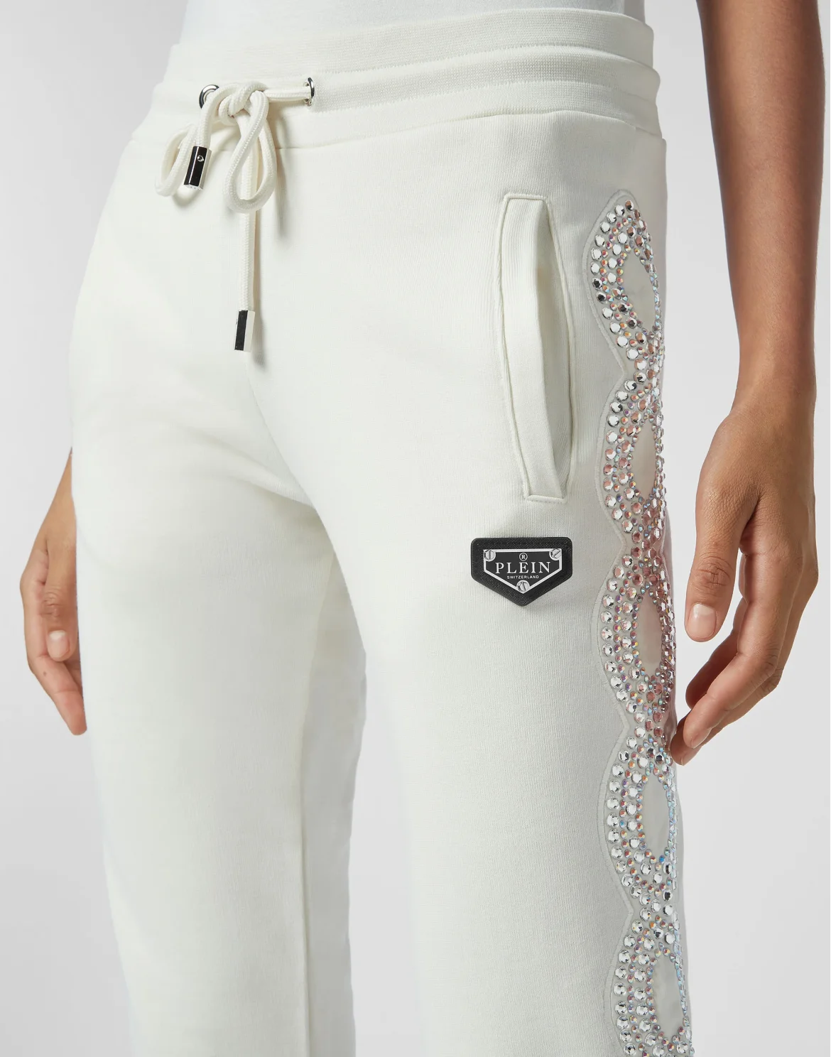 Jogging Trousers Crystal Cable, цвет: Бежевый