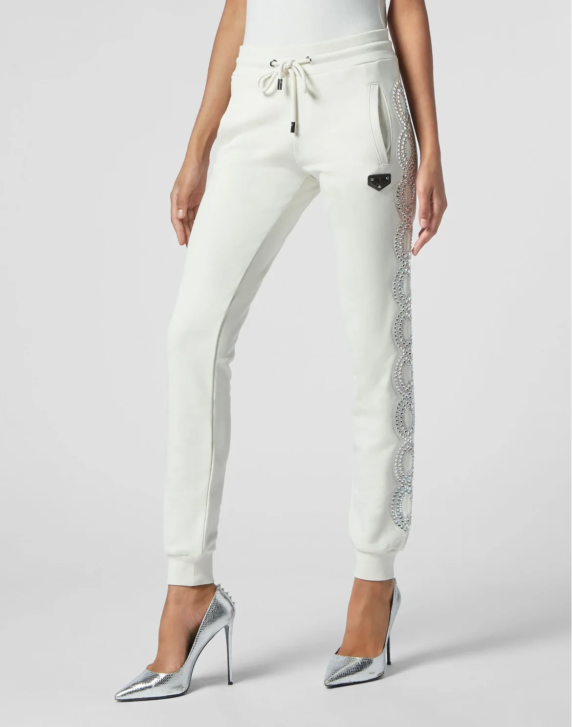Jogging Trousers Crystal Cable, цвет: Бежевый