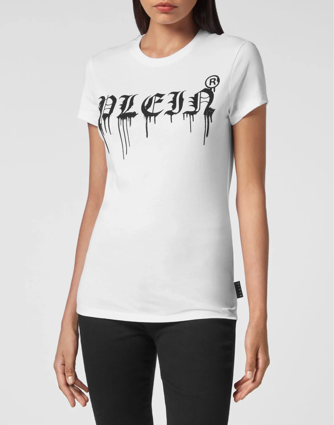 T-shirt Round Neck SS Gothic Plein, цвет: Белый