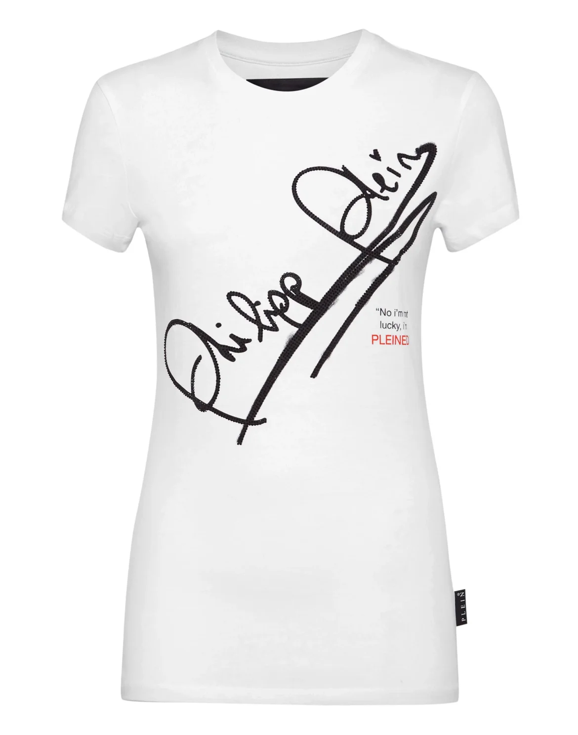 T-shirt Round Neck SS Signature, цвет: Белый