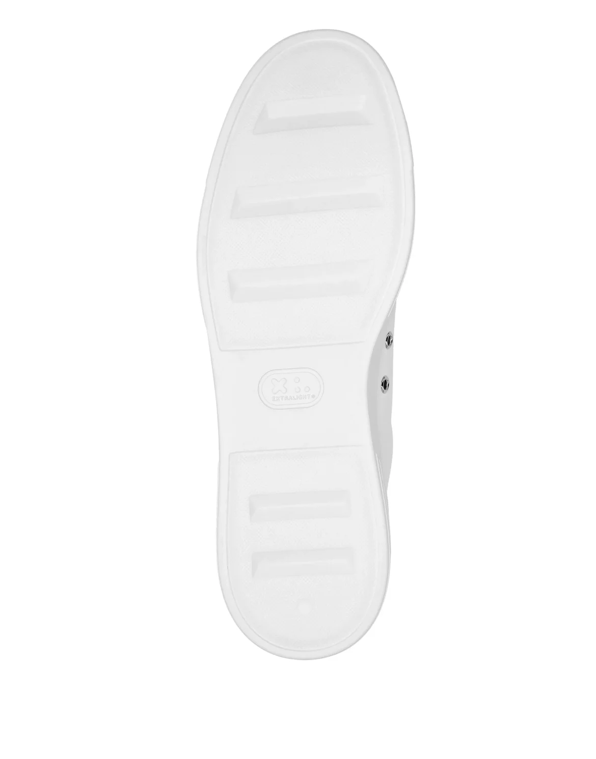 Leather Lo-Top Sneakers The Plein Original TM, цвет: Белый