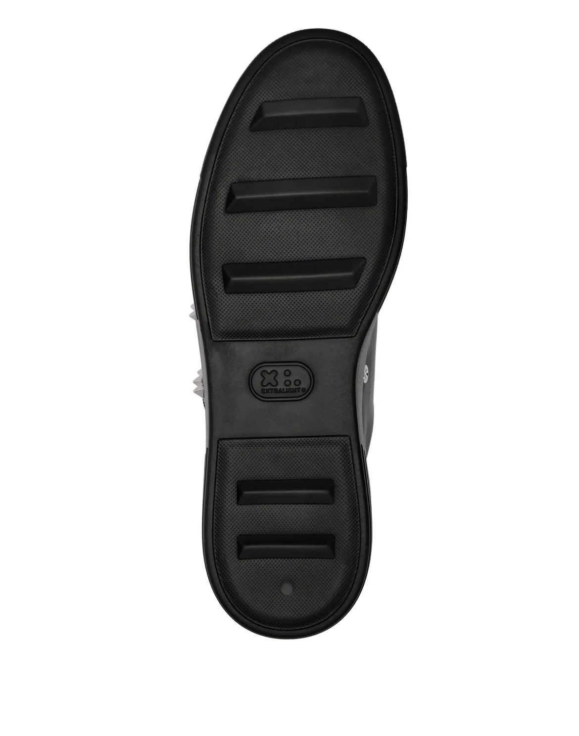 Leather Lo-Top Sneakers The Plein Original TM, цвет: Черный