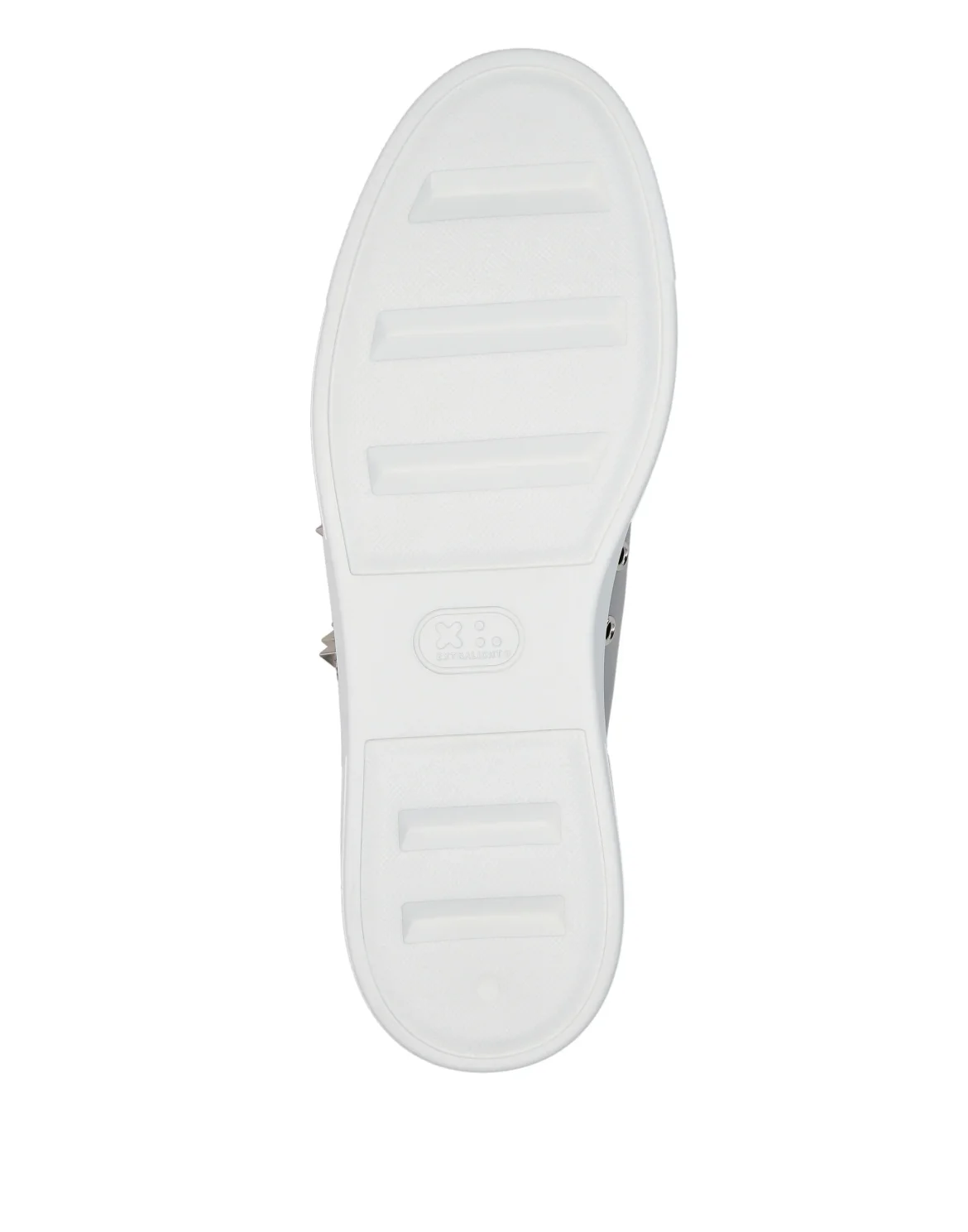 Leather Lo-Top Sneakers The Plein Original TM, цвет: Серый