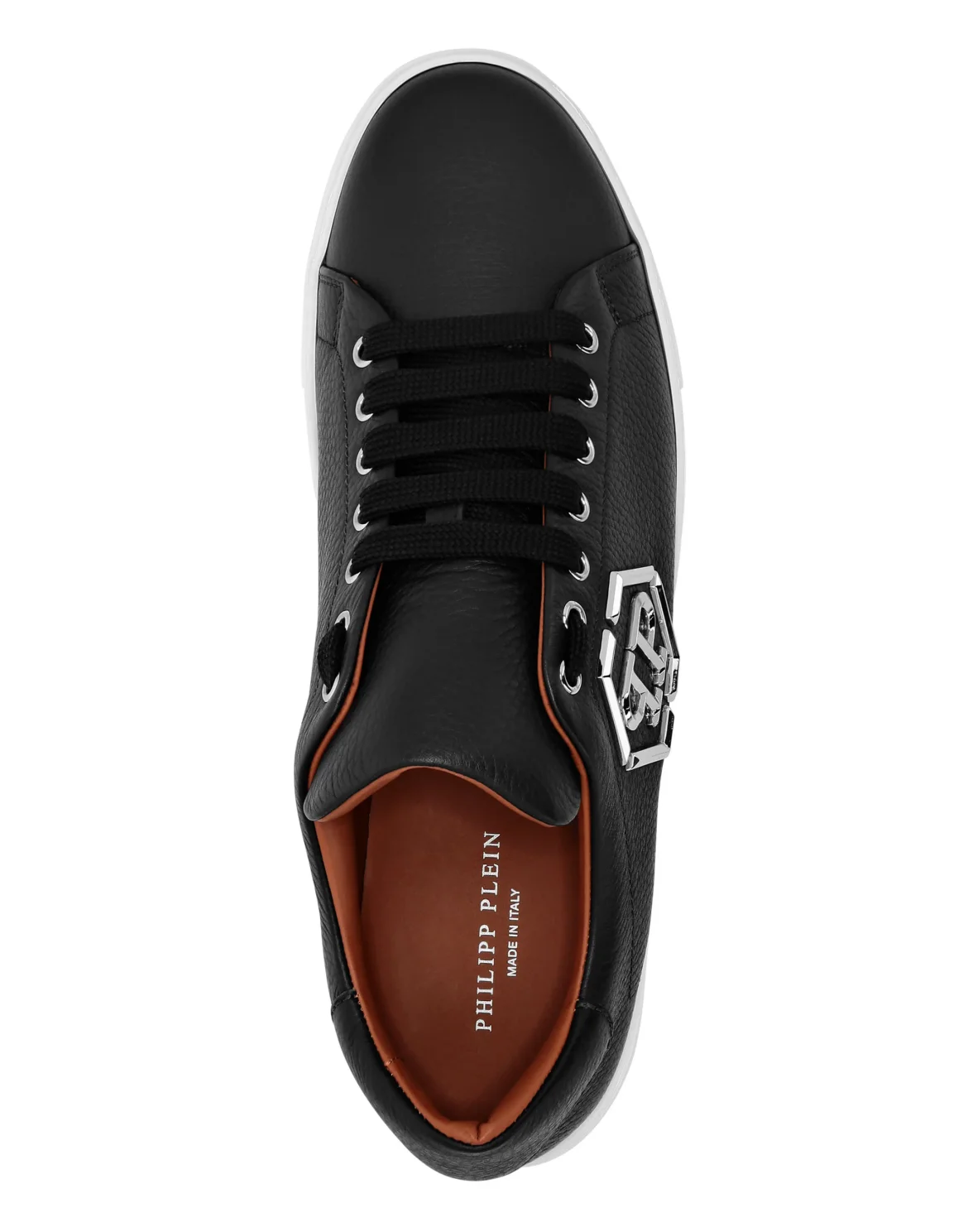 Leather Lo-Top Sneakers Hexagon, цвет: Синий