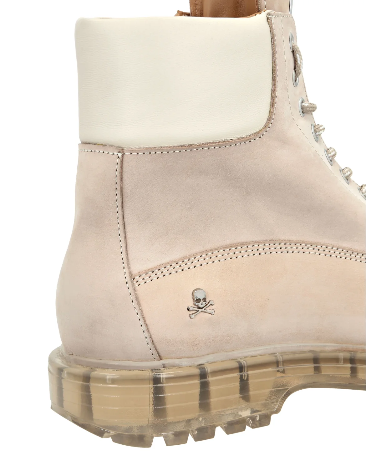 Nabuk Boots Low Flat The Hunter, цвет: Бежевый