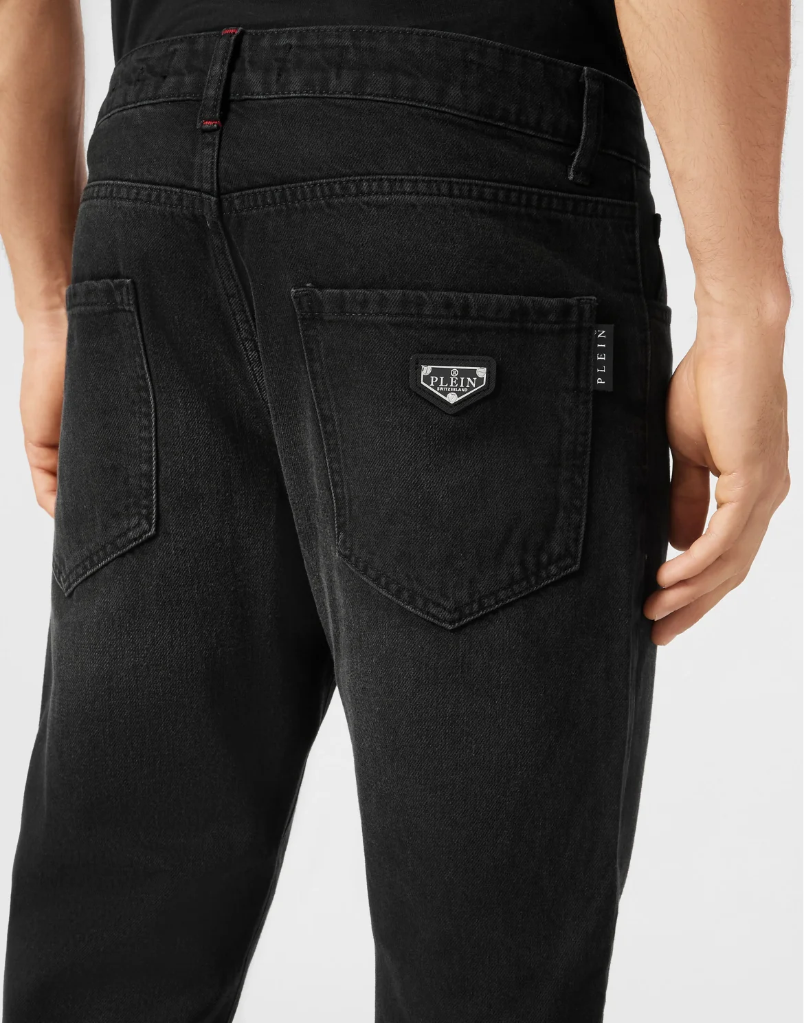 Denim Trousers Detroit Fit, цвет: Черный
