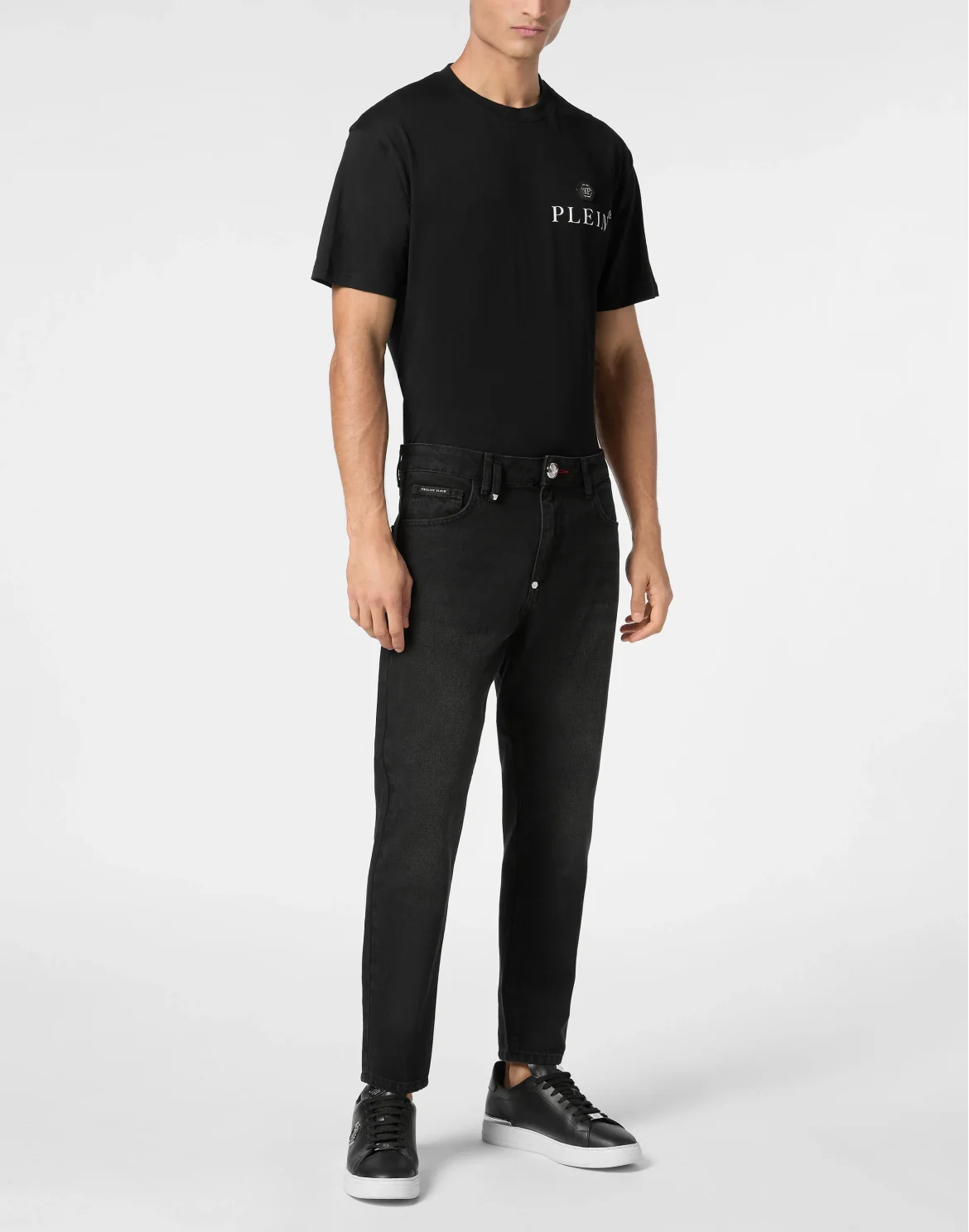 Denim Trousers Detroit Fit, цвет: Черный